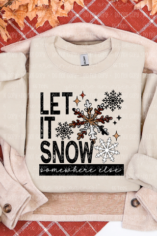 Snow Somewhere Else Sweatshirt