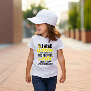 Wear Yellow Spina Bifida KIDS Tee