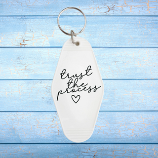 Trust The Process Keychain