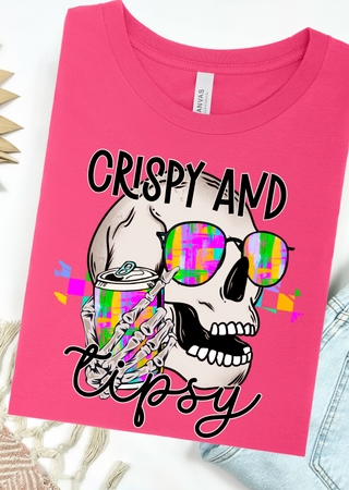 Crispy & Tipsy Bella Canvas T-Shirt