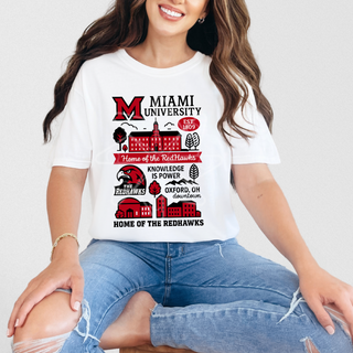 Home Of The Redhawks Tee