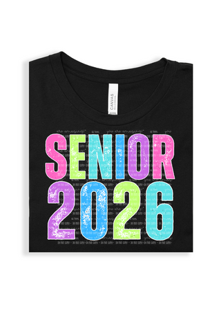 Senior 2026 Neon Tee