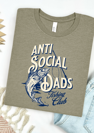 Dads Fishing Club Bella Canvas T-Shirt