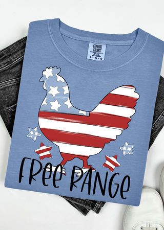 Free Range Comfort Colors T-Shirt