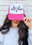Hot Pink & White