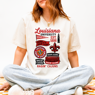 Home Of The Ragin' Cajuns Tee