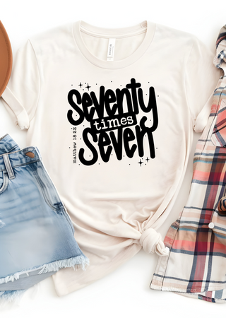 Seventy Times Seven Bella Canvas T-Shirt