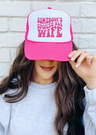 Hot Pink & White
