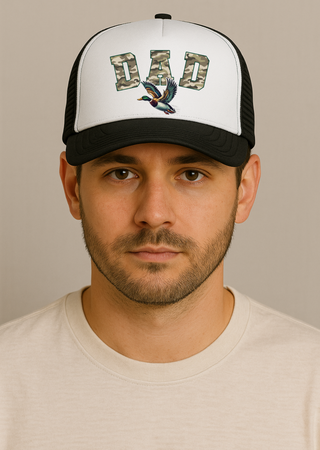 DAD Camo Trucker Hat