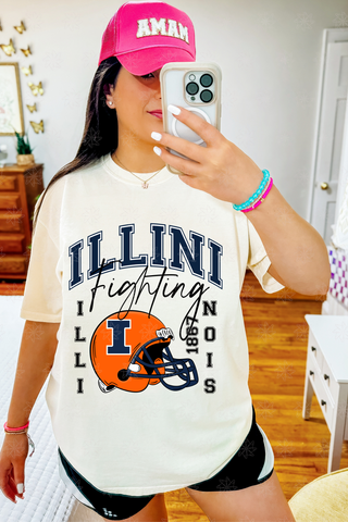 Let's Go Illini Tee