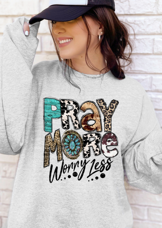 Pray More Worry Less Tee