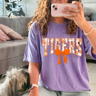 Tigers Coquette Bow Tee