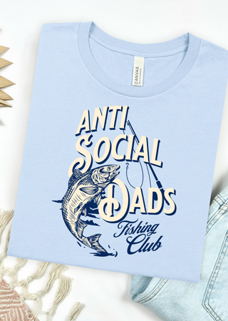 Dads Fishing Club Bella Canvas T-Shirt