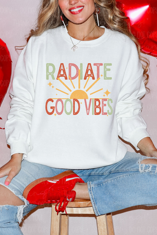 Radiate Good Vibes Tee or Sweatshirt