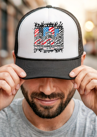 Star Spangeld Hammered Trucker Hat