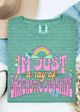 Sarcastic Sunshine Comfort Colors T-Shirt