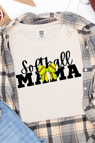 Sports Mama Softball Tee