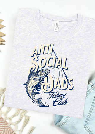 Dads Fishing Club Bella Canvas T-Shirt
