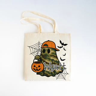 Personalized Tote Boy Or Girl Ghost