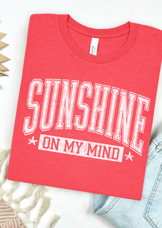 Sunshine On My Mind T-Shirt, Tank
