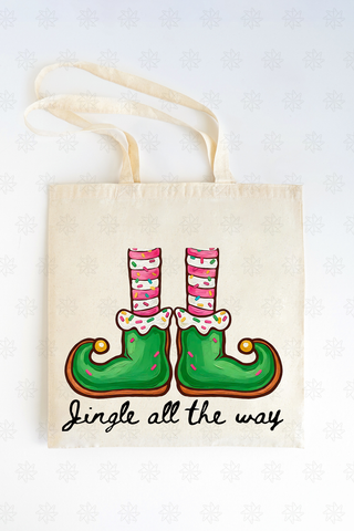 Jingle All The Way Tote Bag