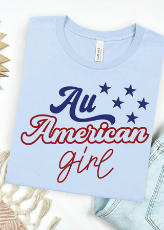 All American Girl Bella Canvas T-Shirt