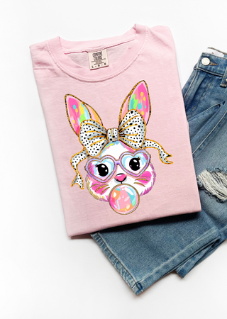Iridescent Bunny Comfort Colors T-Shirt