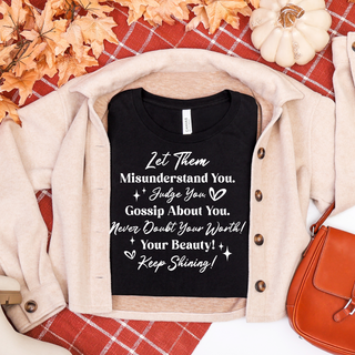 Let Them Gossip Tee