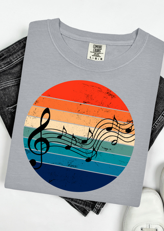 Treble Lines Comfort Colors T-Shirt