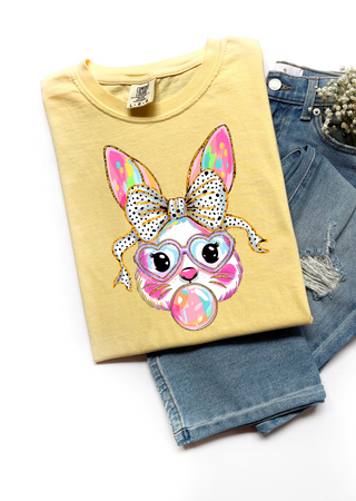 Iridescent Bunny Comfort Colors T-Shirt