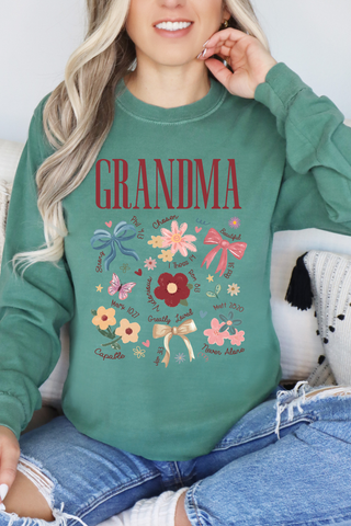 Floral Grandma CC Long Sleeve