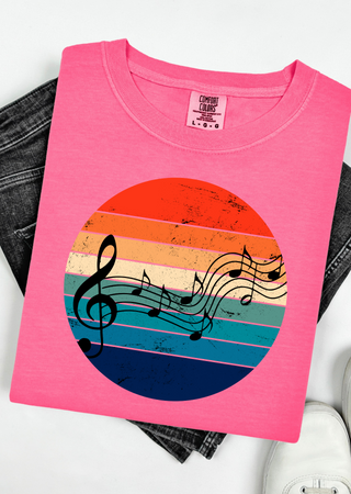 Treble Lines Comfort Colors T-Shirt
