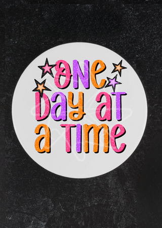 One Day At A Time Coaster Set
