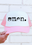 Light Pink & White