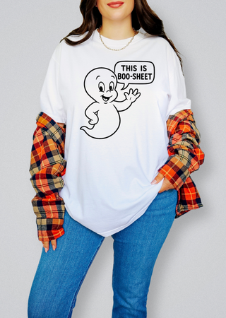 BOO-Sheet Tee