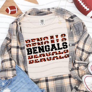 Bengals Stacked Tee
