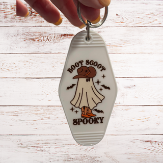 Boot Scoot Spooky Keychain