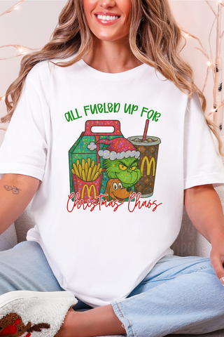 Christmas Chaos McD Tee or Sweatshirt
