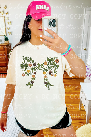 Cookie Bow Tee or Sweatshirt