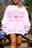 Pink Sweatshirt
