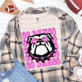 Pink Out Dawgs Tee