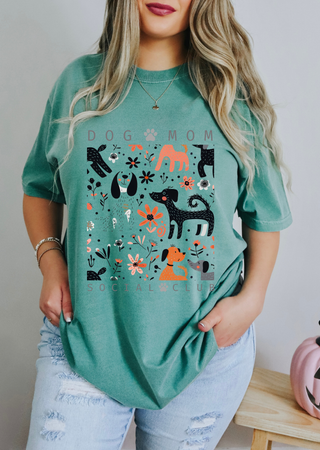 Dog Mom Social Club Tee