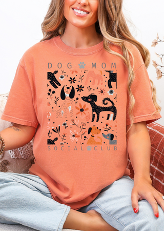 Dog Mom Social Club Tee