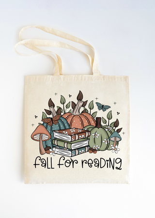 Fall For Reading Tote Bag