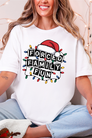 Forced Family Fun Holiday Cheer Tee