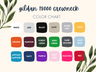 Other - Choose from color charts
