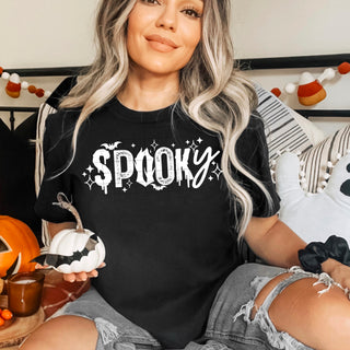 White Spooky Halloween Tee