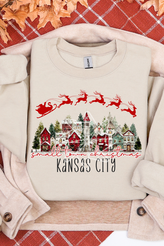 Small Town Christmas Kansas City Sweatshirt