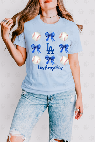 Los Angelos Baseball Tee Or Sweatshirt