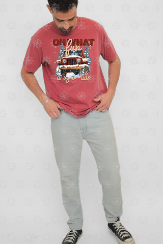 Oh What Fun, It Is To Ride Jeep Tee